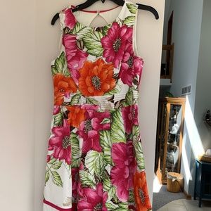 Eliza J Floral Tea Party Dress